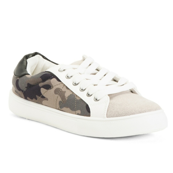 LFL by Lust for Life Shoes - Lust for Life  Fashion Sneakers Camo Lace Leather